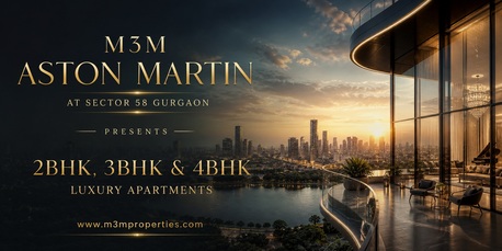 Gurgaon, Real Estate For Sale, M3M Aston Martin Sector 58 Gurgaon - A Landscape Of Joy