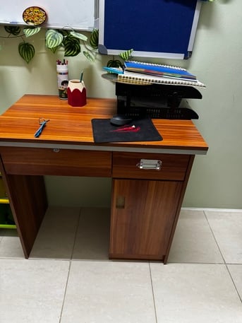 Khobar, Household Items, SAR 1,  Table And Chair Good Condition Through Away Price