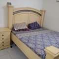 BHD 50,  BHD 45(negotiable), King Size Bed , Mattress, Dressing Table With Cupboard