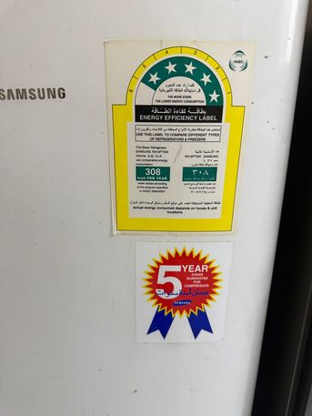 Khobar, Household Items, SAR 400,  Refrigrator165L Samsung Single Door,5 Star Rating| Household Slightly Negotiable