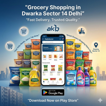 Dwarka, Food, INR 100,  Aapkabazar &ndash; Smart Grocery Shopping In Dwarka Sector 14 Delhi