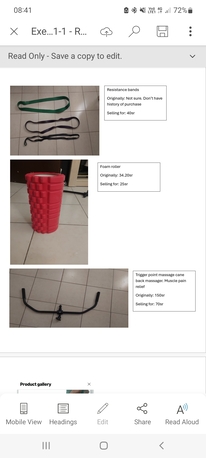 Riyadh, Furniture, SAR 200,  Exercise Equipment