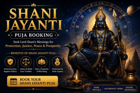Noida, Business, Book Shani Jayanti Puja Online With Experts