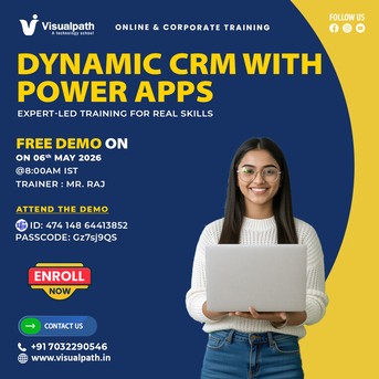 Hyderabad, Education, Microsoft Dynamics CRM Free Demo For Beginners & Pros
