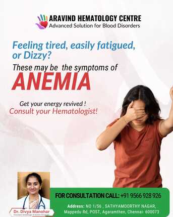 Chennai, Health, Best Hematologist Near Tambaram | Blood Disorder Specialist & Care &ndash; Aravind Hematology