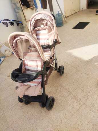 Riyadh, Baby & Kid Stuff, SAR 220,  Twin Baby Stroller For Sale