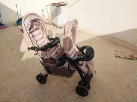 Riyadh, Baby & Kid Stuff, SAR 220,  Twin Baby Stroller For Sale