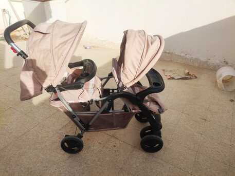 Riyadh, Baby & Kid Stuff, SAR 220,  Twin Baby Stroller For Sale