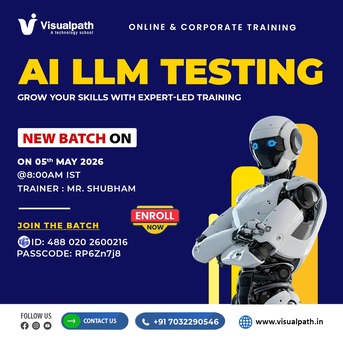 Hyderabad, Lessons Offered, Join The New Batch AI LLM Testing Online On May 05th!