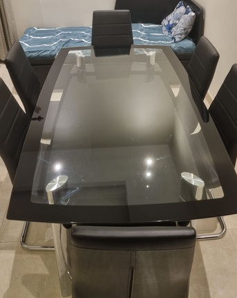 Sulai, Furniture, SAR 5000,  IKEA Bedset + Cupboard + 6 Seater Dining Table