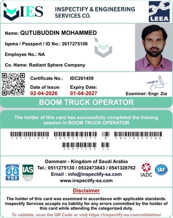 Hara, Job Seekers, Boom Truck Opretor And Heavy Driver