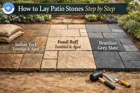 London, Farm & Garden, How To Lay Patio Stones | East Yorkshire Stone
