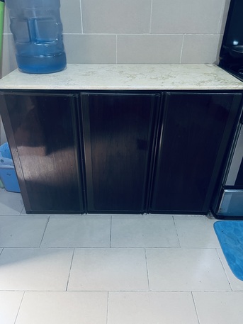 Khobar, Household Items, SAR 270,  Marble Top Kitchen Cabinet For Sale