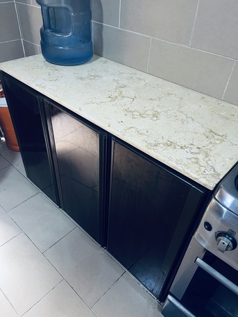 Khobar, Household Items, SAR 270,  Marble Top Kitchen Cabinet For Sale