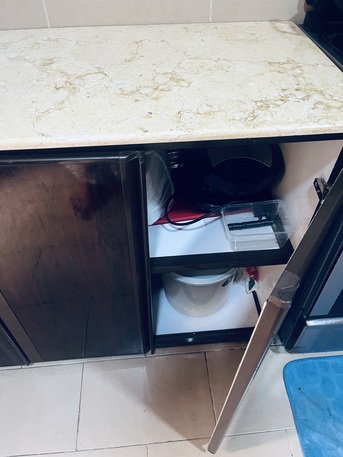 Khobar, Household Items, SAR 270,  Marble Top Kitchen Cabinet For Sale
