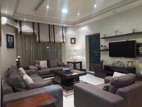 Amman, Apartments, Flats, Houses & Villas, JOD 14000/year,  Furnished,  3 BR,  Luxury Furnished Apartment For Rent In Um Al Summaq