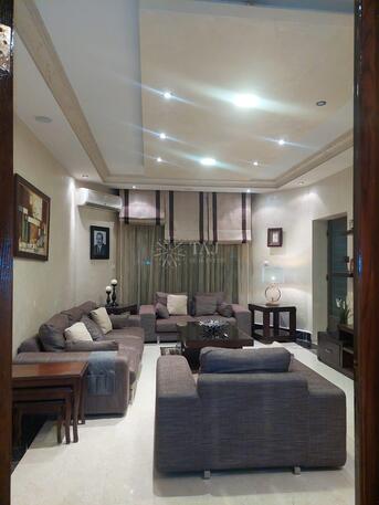 Amman, Apartments, Flats, Houses & Villas, JOD 14000/year,  Furnished,  3 BR,  Luxury Furnished Apartment For Rent In Um Al Summaq