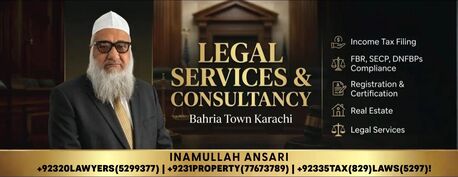 Karachi, Legal, Karachi & Pindi-Islamabad Legal Services!