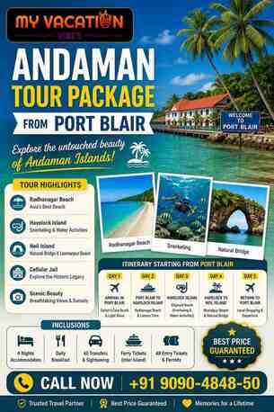 New Delhi, Travel, Andaman Tour Package From Port Blair