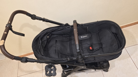 Al Aziziyah, Baby & Kid Stuff, SAR 250,  Teknum 3 In 1 Compacto Travel Stroller - Black