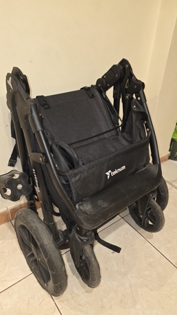 Al Aziziyah, Baby & Kid Stuff, SAR 250,  Teknum 3 In 1 Compacto Travel Stroller - Black