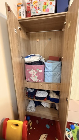 Riyadh, Furniture, SAR 450,  2 Door Homebox Wardrobe