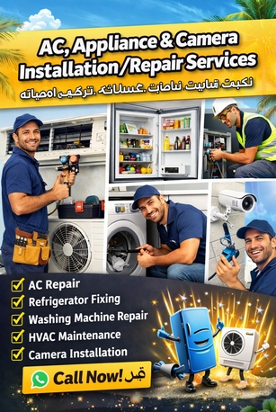 Riyadh, Air Conditioning, Ac Technician And Home Appliance
