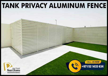 Meadows, Farm/Garden, Aluminum Slatted Fences And Neighbour Privacy Fences Uae.
