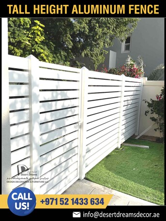 Meadows, Farm/Garden, Aluminum Slatted Fences And Neighbour Privacy Fences Uae.