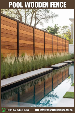 Springs, Farm & Garden, AED 1000,  Swimming Pool Wooden Fences And Kids Play Wooden Fences In Uae.