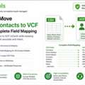 Safely Move CSV Contacts To VCF With Complete Field Mapping