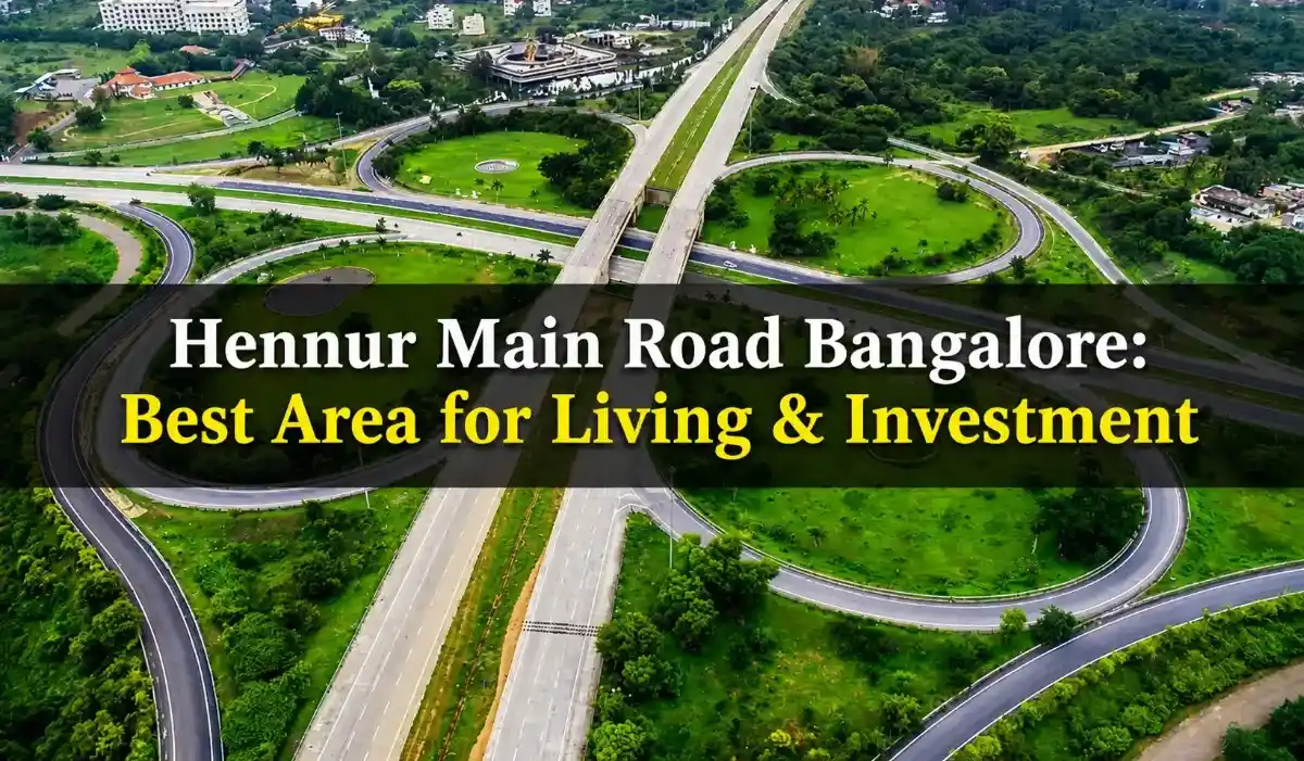 Bangalore, Real Estate For Sale, Hennur Main Road Bangalore: Best Area For Living & Investment