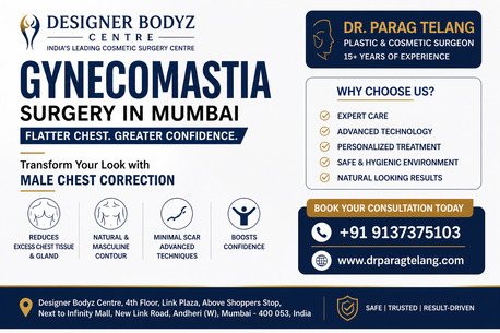 Mumbai, Health, Best Gynecomastia Surgery In Andheri &ndash; Book Consultation