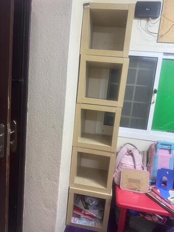 Jubail, Furniture, SAR 1000,  Furniture Items Including Kids Bunk Bed, Kids Wardrobe (3 Compartment Almira), Shelfs