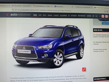 Manama, Vehicles, Cars & Trucks , BHD 1500,  Mitsubishi Outlander,  2012,  Automatic,  200500 KM,  Outlander Family Used 1500 Only