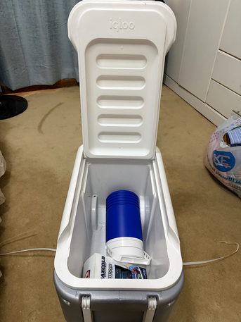 Jubail, Household Items, SAR 110,  Travel Cooler With Wheel