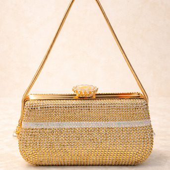 New Delhi, Clothing & Accessories, INR 999,  Gold Clutch Bags For Women | Buy Gold Clutch Online For Wedding & Party