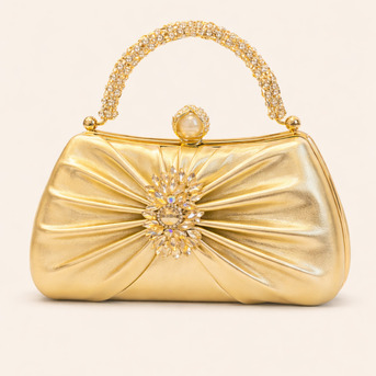 New Delhi, Clothing & Accessories, INR 999,  Gold Clutch Bags For Women | Buy Gold Clutch Online For Wedding & Party