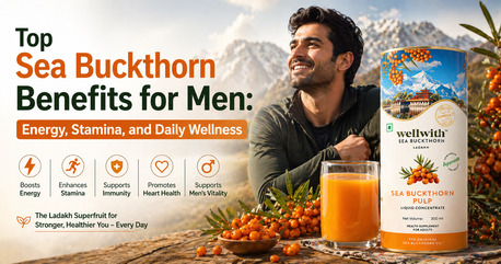 Mumbai, Health & Beauty Items, INR 1,  Top Sea Buckthorn Benefits For Men | Wellwith