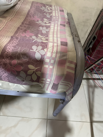 Khobar, Furniture, SAR 60,  Single Bed With Mattress For Sell