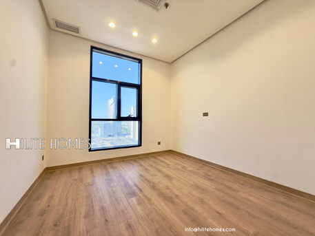 Kuwait City, Apartments, Flats, Houses & Villas, KWD 550/month,  2 BR,  Seaview Two Bedroom Semi Furnished Apartment For Rent In Sabha Al Salem