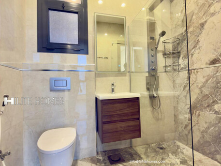 Kuwait City, Apartments, Flats, Houses & Villas, KWD 550/month,  2 BR,  Seaview Two Bedroom Semi Furnished Apartment For Rent In Sabha Al Salem