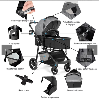 Khobar, Baby & Kid Stuff, SAR 250,  Baby Stroller With All Accessories