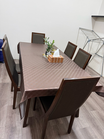 Khobar, Furniture, SAR 550,  Dining Table Full Size With 6 Chairs