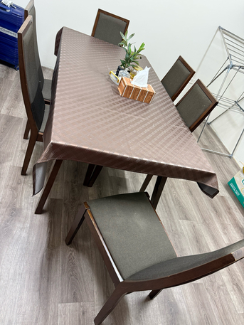 Khobar, Furniture, SAR 550,  Dining Table Full Size With 6 Chairs