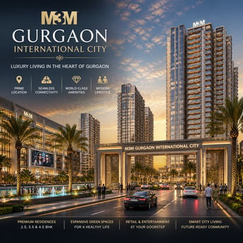 Gurugram, Apartments, Flats, Houses & Villas, 1900 Sq. Feet,  M3M Gurgaon International City Price And Payment Plan: Own Your Dream!
