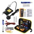 SAR 60,  Soldering Iron Kit,  Repair Tool Set With Solder Tips, Digital Multimeter, Desoldering Pum