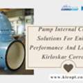 Pump Internal Coating Solutions For Enhanced Performance And Longevity