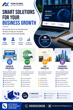 Khobar, Web Design & Development, Your Complete Digital & Business Growth Partner