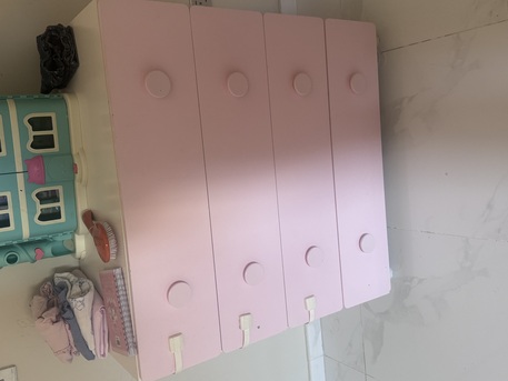 Jeddah, Furniture, SAR 750,  Selling Kids Bedroom Furniture Set (wardrobe + Chest Of Drawers).